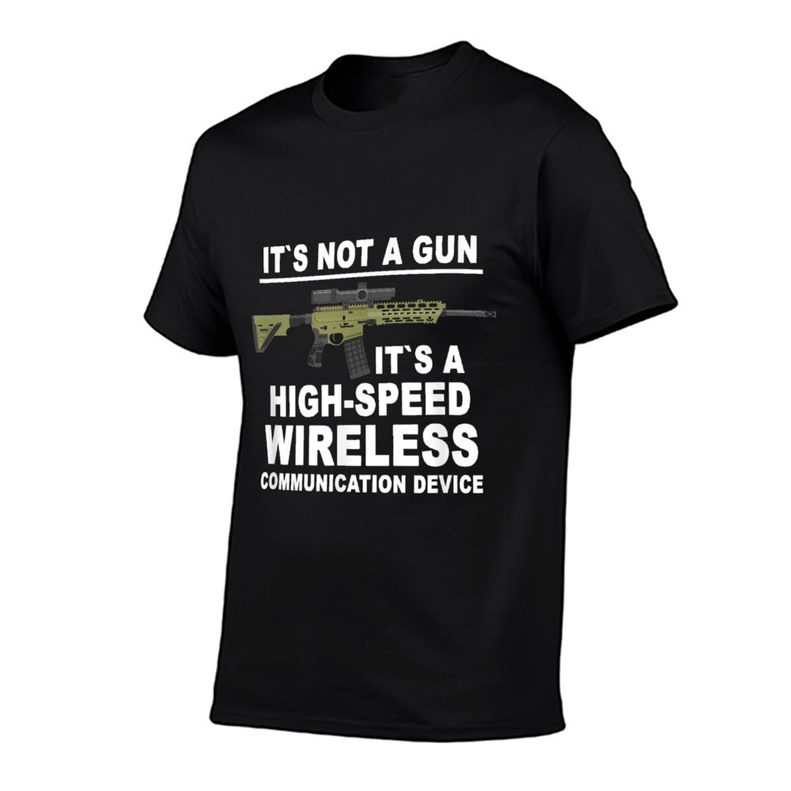 Its Not A Gun Meme - Sarcastic Gun Gift -Funny Its Not A Gun  Heathered Texture T-Shirt