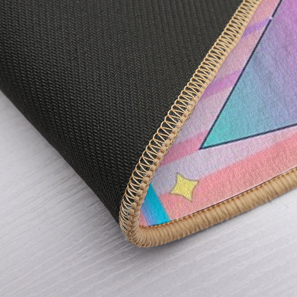 Vaporwave Pastel Sunset  Slip-Resistant Bath Mat