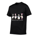 Silly Teachers Build Character Funny Goose Teacher Goose  Lightweight T-Shirt
