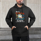80th Birthday Cruise Crew Friends Family Vacation Matching Casual Wear Hoodie