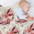 Sakura Eeveelution Machine-washable Throw Blanket