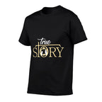 True Story of Jesus Birth Christmas Nativity Christmas  Summer-ready Fabric T-Shirt