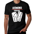 Domino Squad  Dominoes Bones  Domino Player  Durable T-Shirt