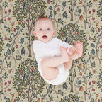 William Morris Victorian Arts And Crafts Movement Designer Comfort Throw Blanket