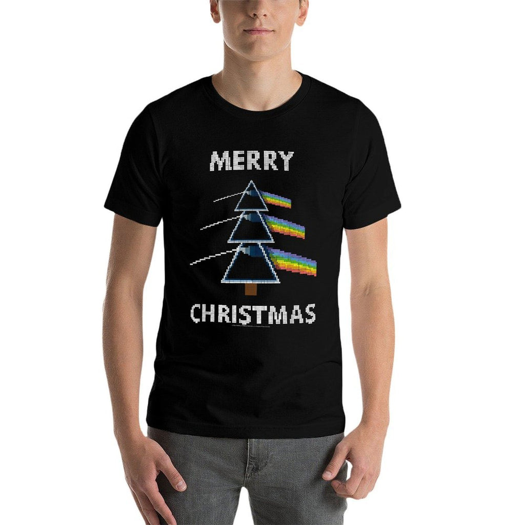 Pink Floyd The Dark Side of The Moon Prism Christmas Tree  Affordable Price T-Shirt