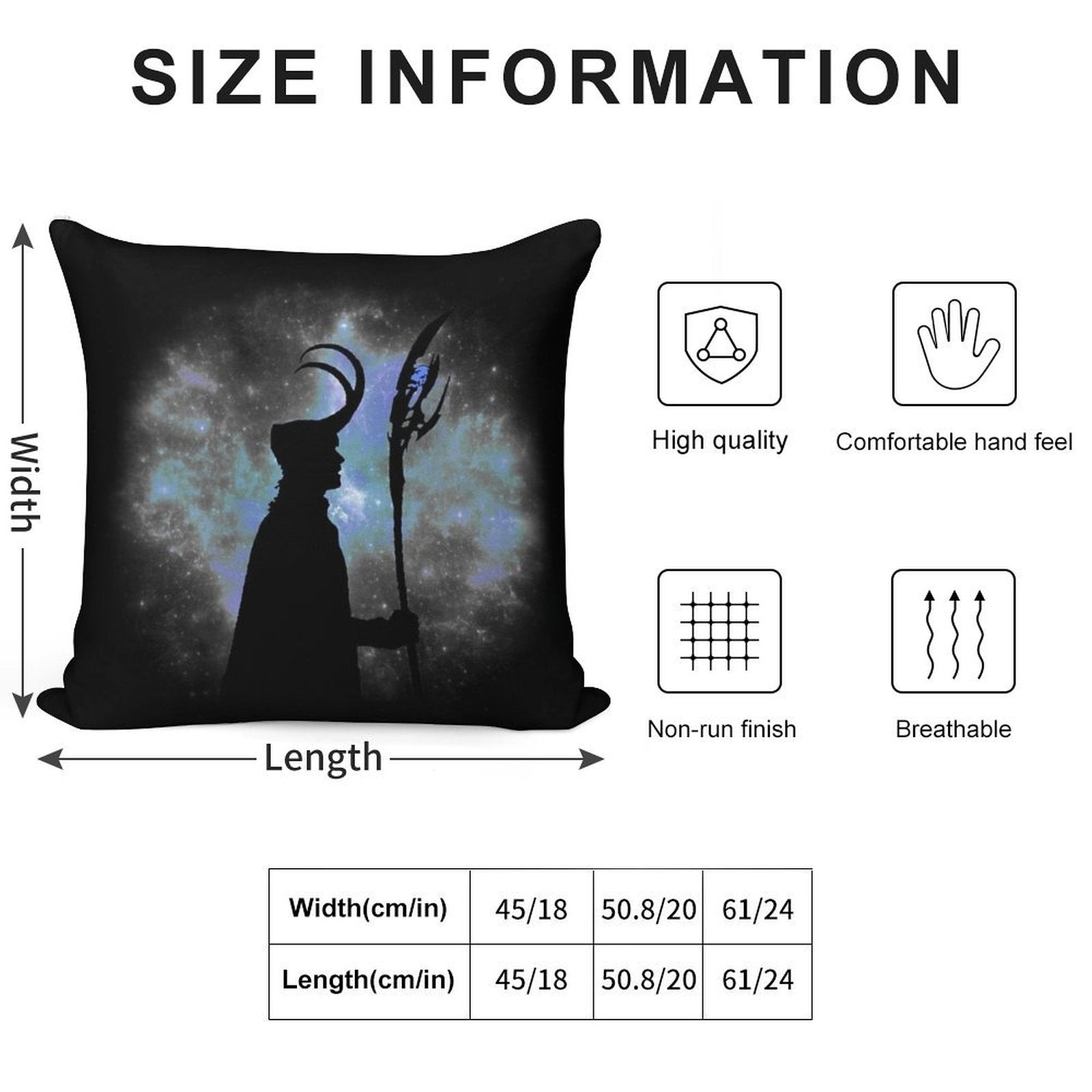 God of Mischief Soft Gift Ready Throw Pillow