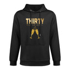 30th Birthday Girly Dirty Thirty 30 Design Machine Washable Hoodie
