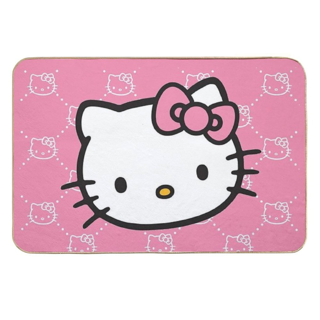 Pink Hello Kitty Design  Versatile Bath Mat