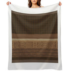 Decorative Ethnic Shrink-resistant Throw Blanket