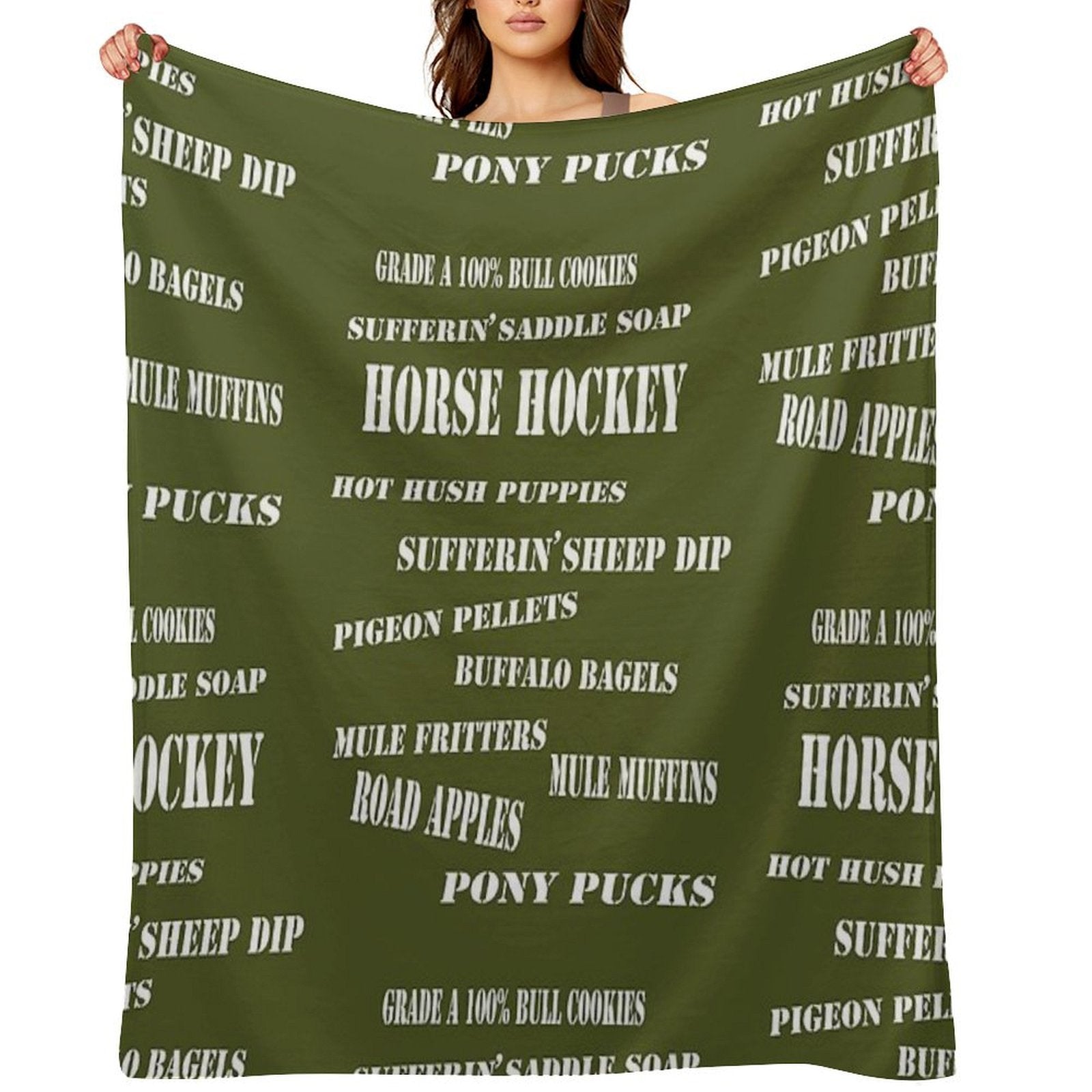 Potterisms Classic Catch Phrases All-season Throw Blanket