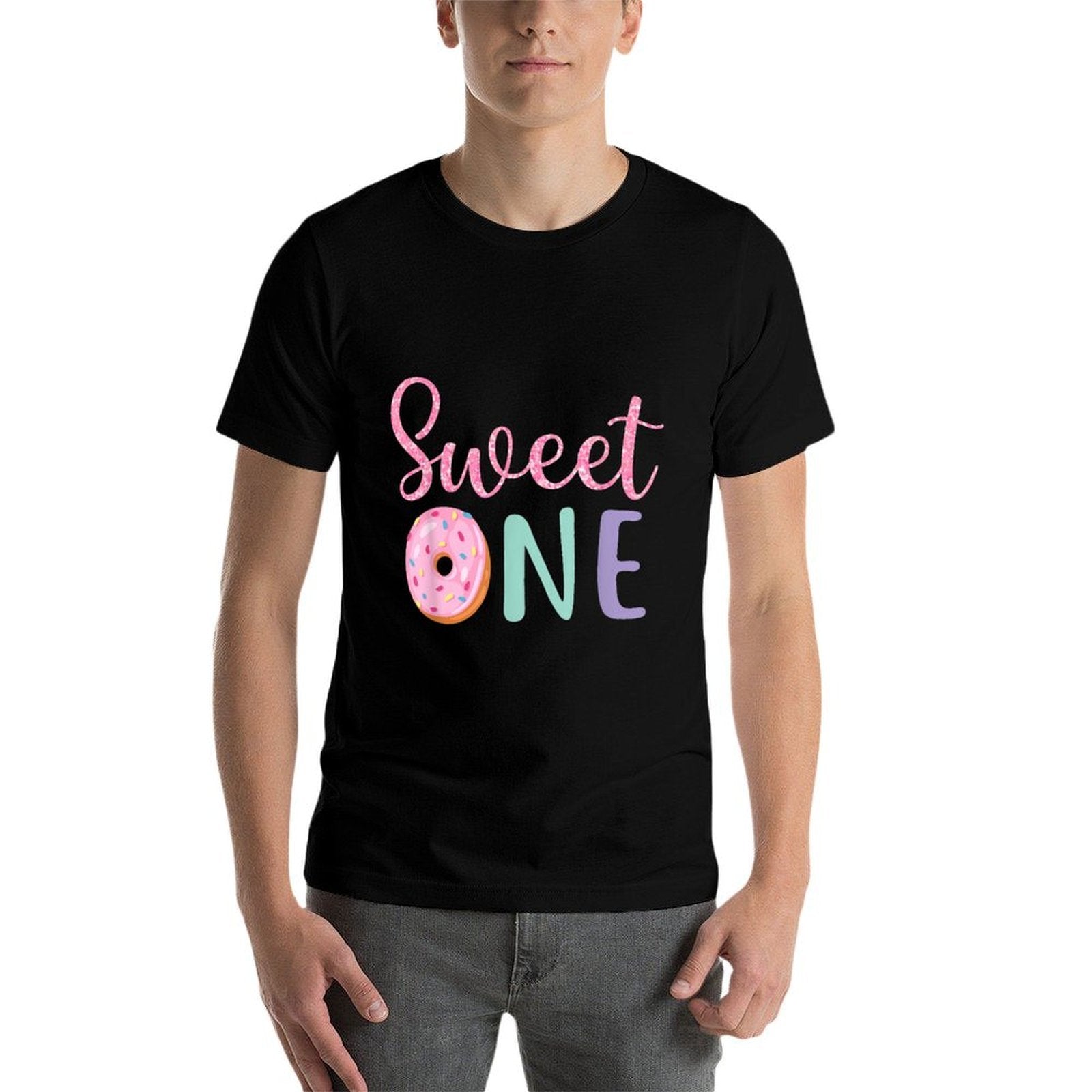 One of The Sweet One First Birthday Matching Family Donut  Soft T-Shirt
