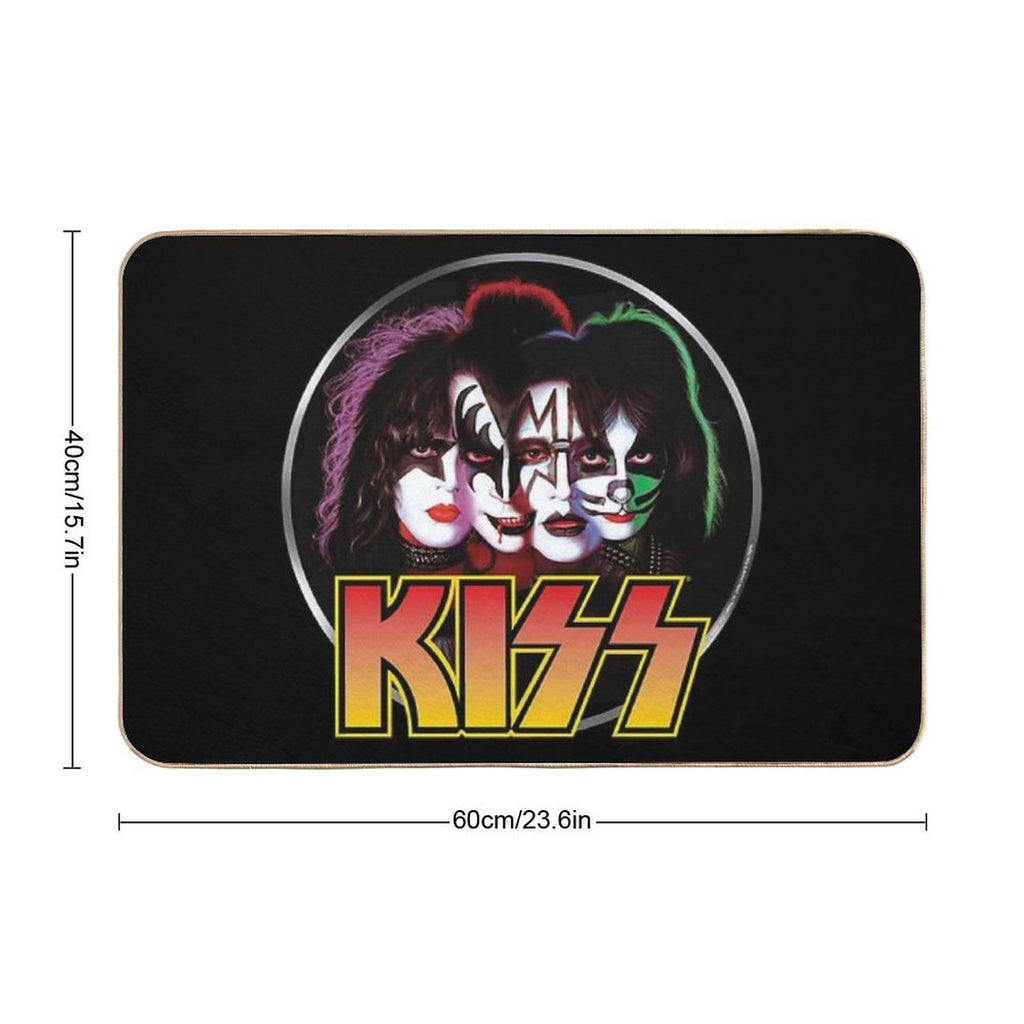 KISS Faces Merge  Dirt-Trapping Bath Mat