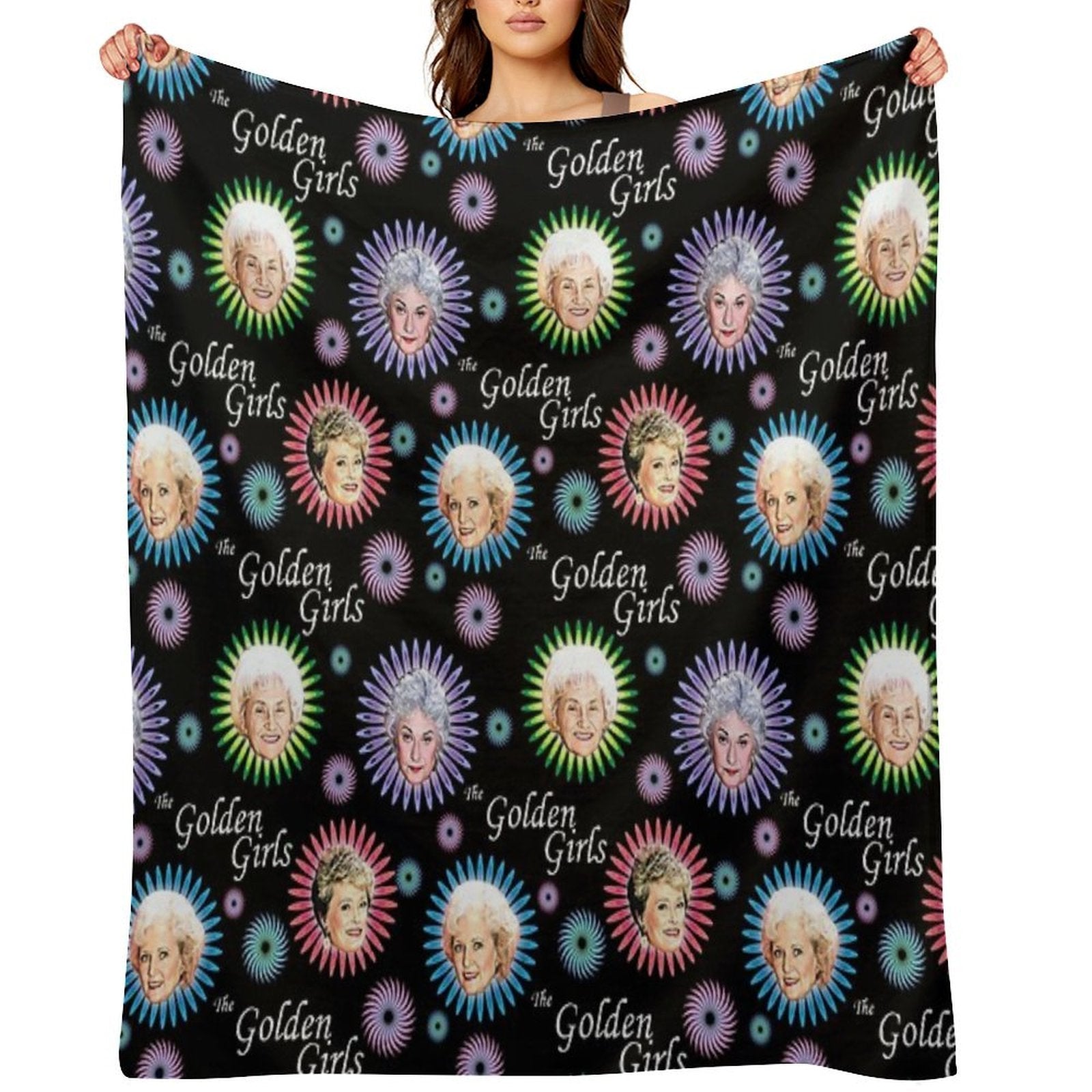 Golden Girls Versatility Throw Blanket