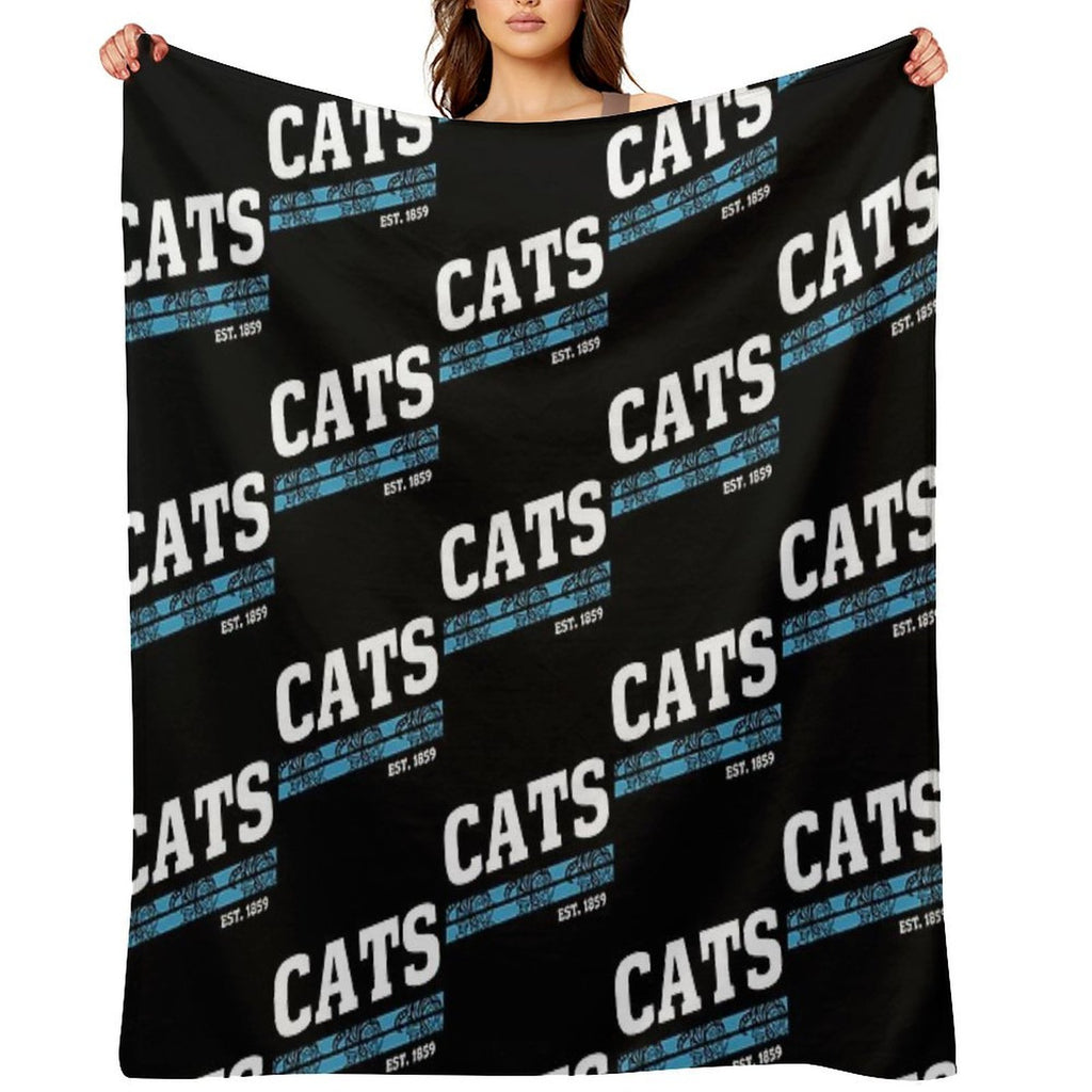 Geelong Cats 2023 Lightweight Throw Blanket