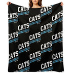 Geelong Cats 2023 Lightweight Throw Blanket
