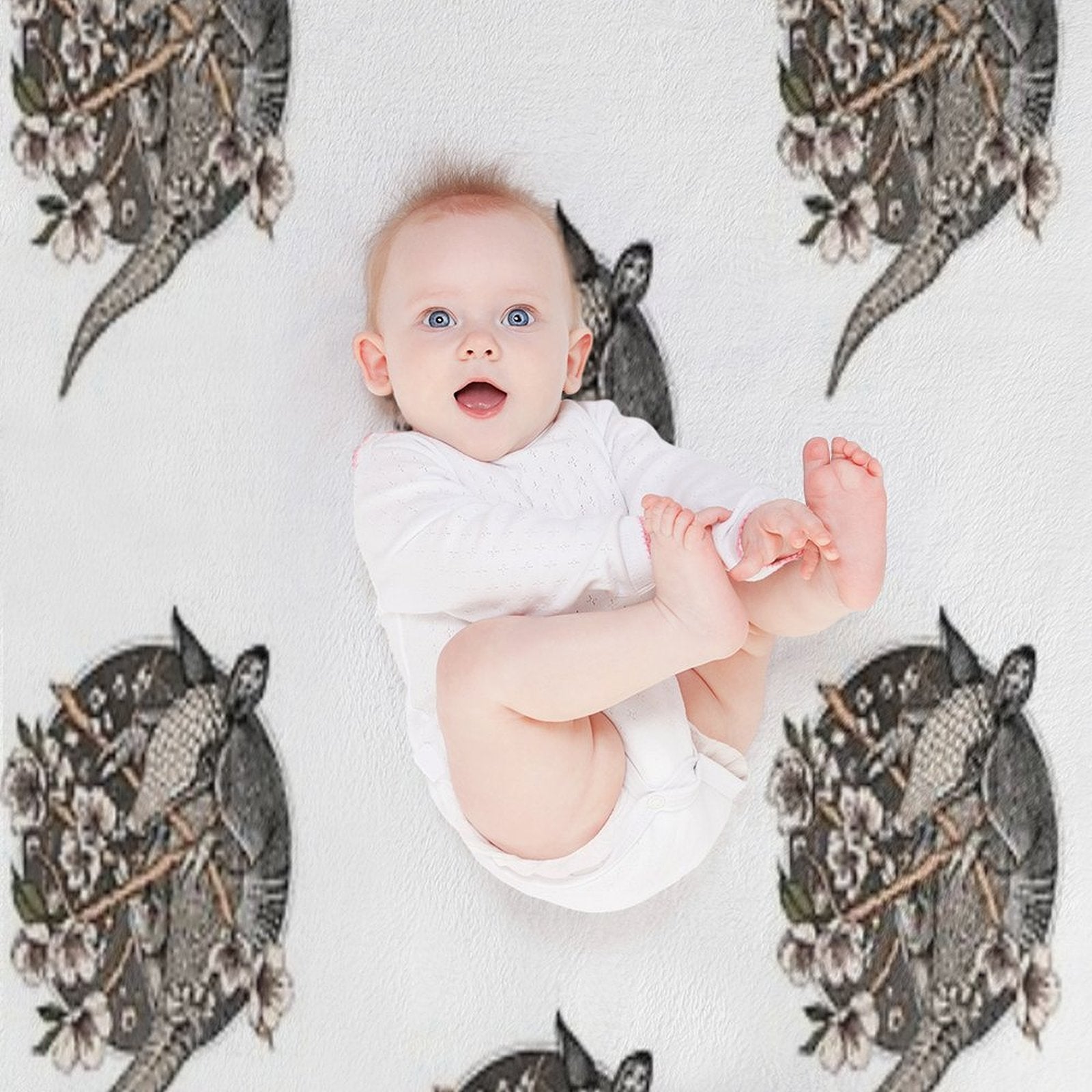 Armadillo Easy Care Throw Blanket