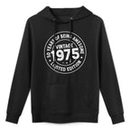 Vintage 1975 Limited Edition 50-Year-Old Gifts 50th Birthday Shape Retention Hoodie