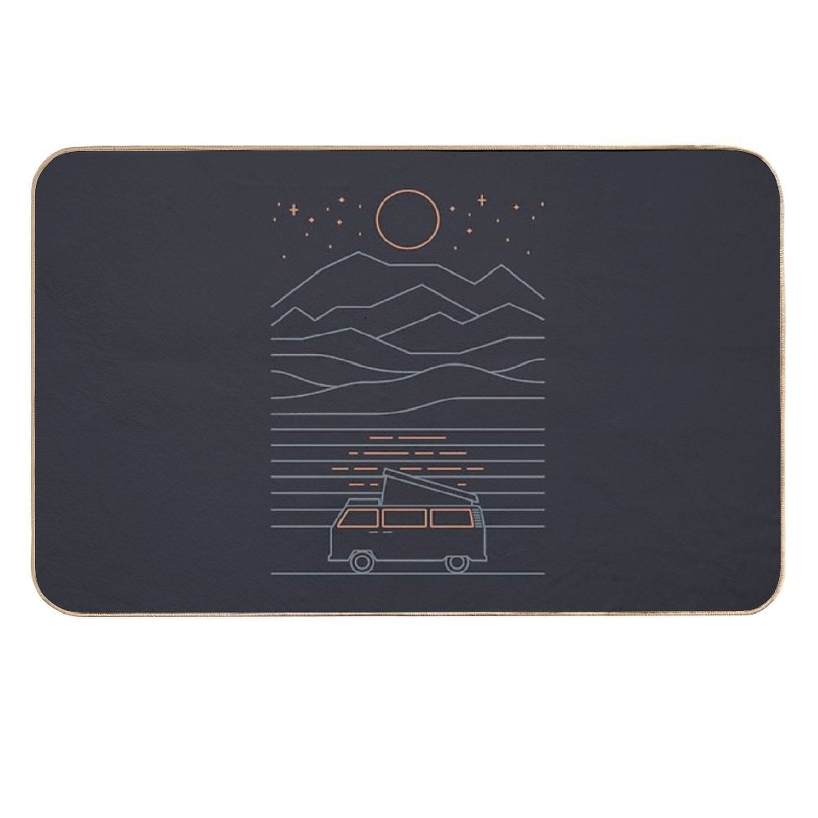 Van Life  Easy To Clean Bath Mat