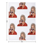 Betty White Durable Throw Blanket