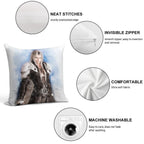 Sephiroth Watercolor Soft Ultra-Soft Texture Throw Pillow