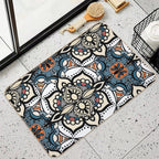 Vintage Mandala Patterns, Spiritual Patterns, Pattern for Meditating People, Cool And Vintage Patterns  Multi-Purpose Bath Mat