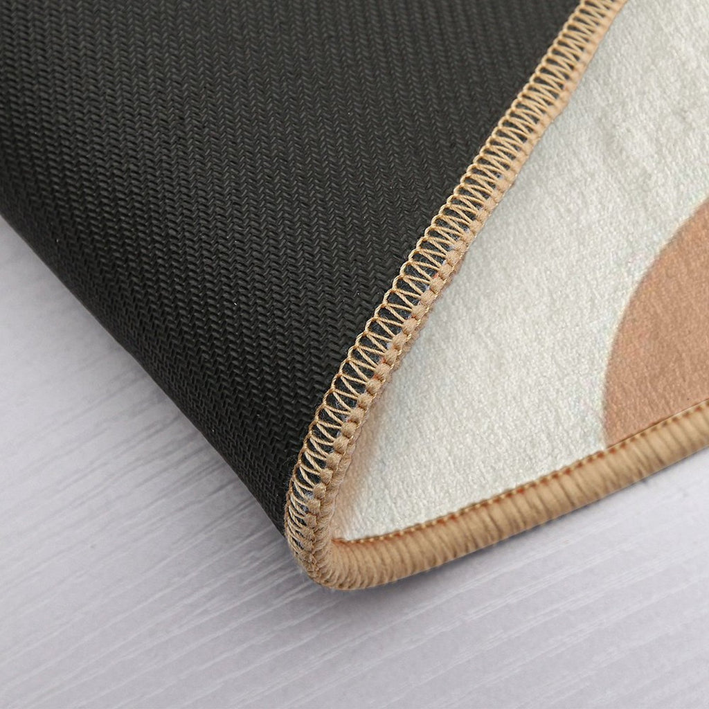 Abstract Graphic Geometric Art Vol.08  Easy Maintenance Bath Mat