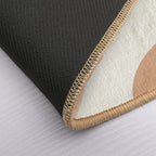 Abstract Graphic Geometric Art Vol.08  Easy Maintenance Bath Mat