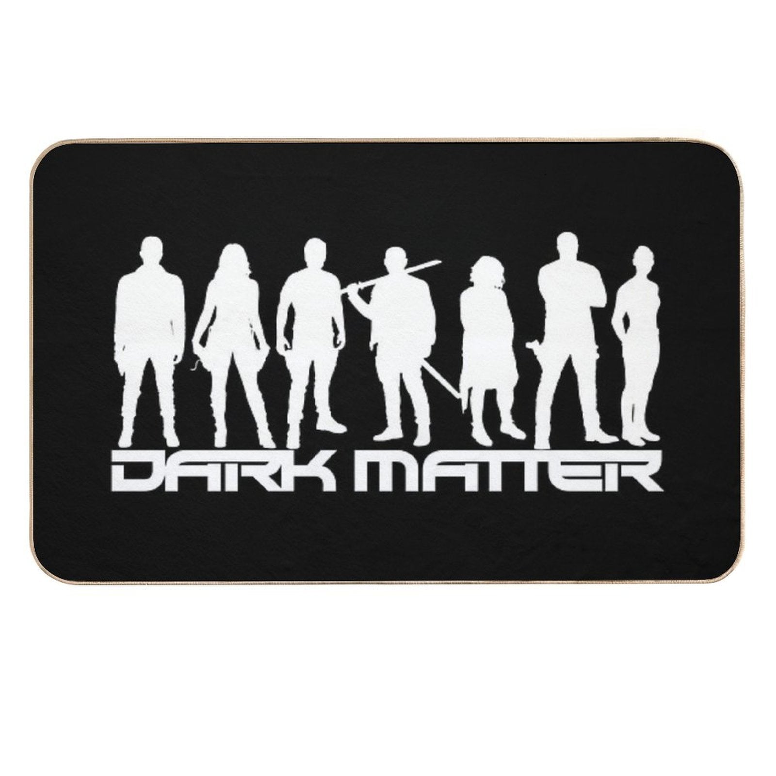 Dark Matter -  Crew Silhouettes (w)  Rapid-Drying Bath Mat