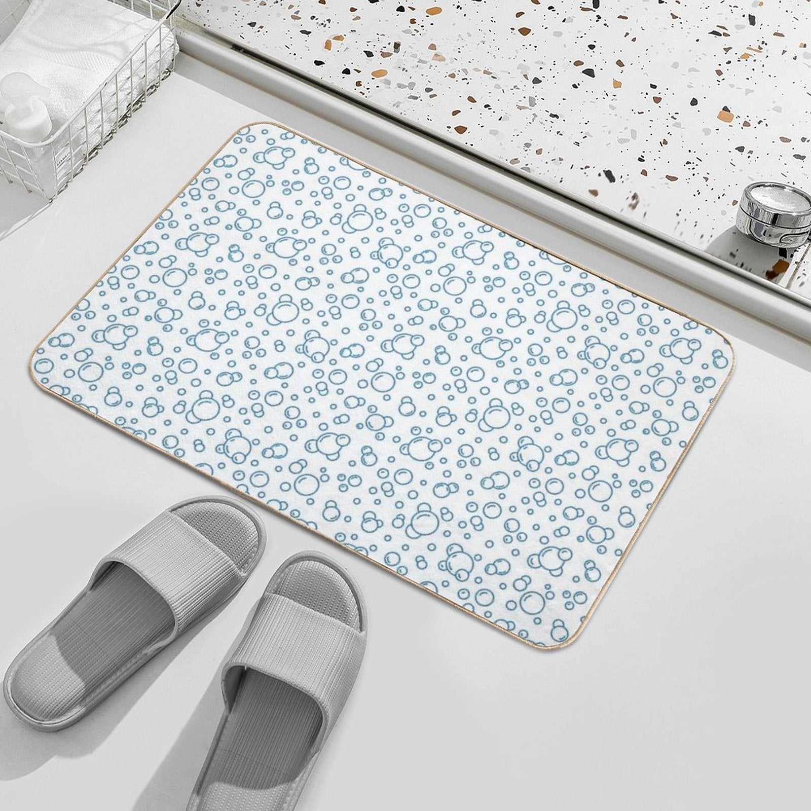 Bubbles Fun  Long-Lasting Bath Mat