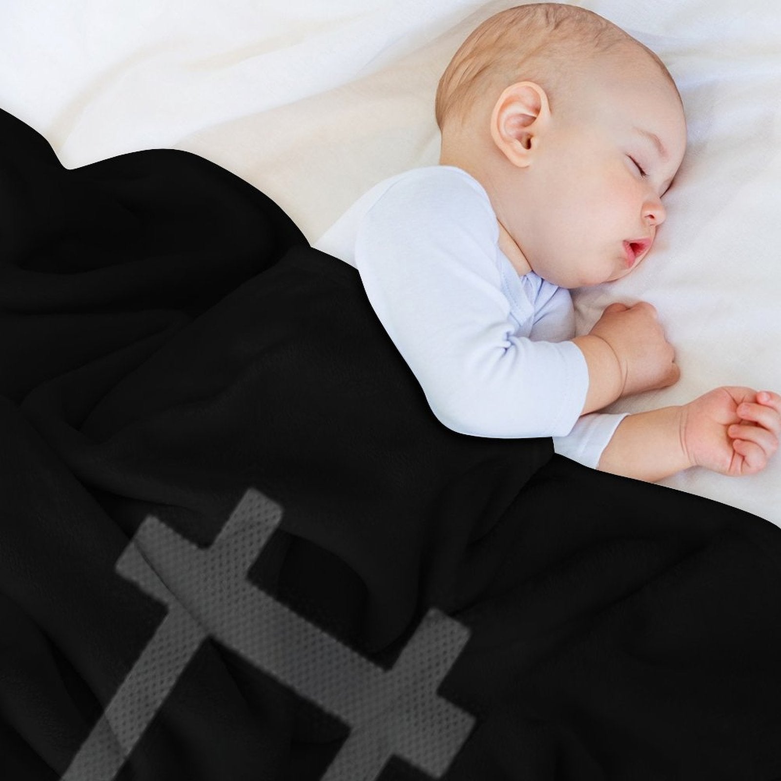 Depeche Mode (grey) Plush Throw Blanket