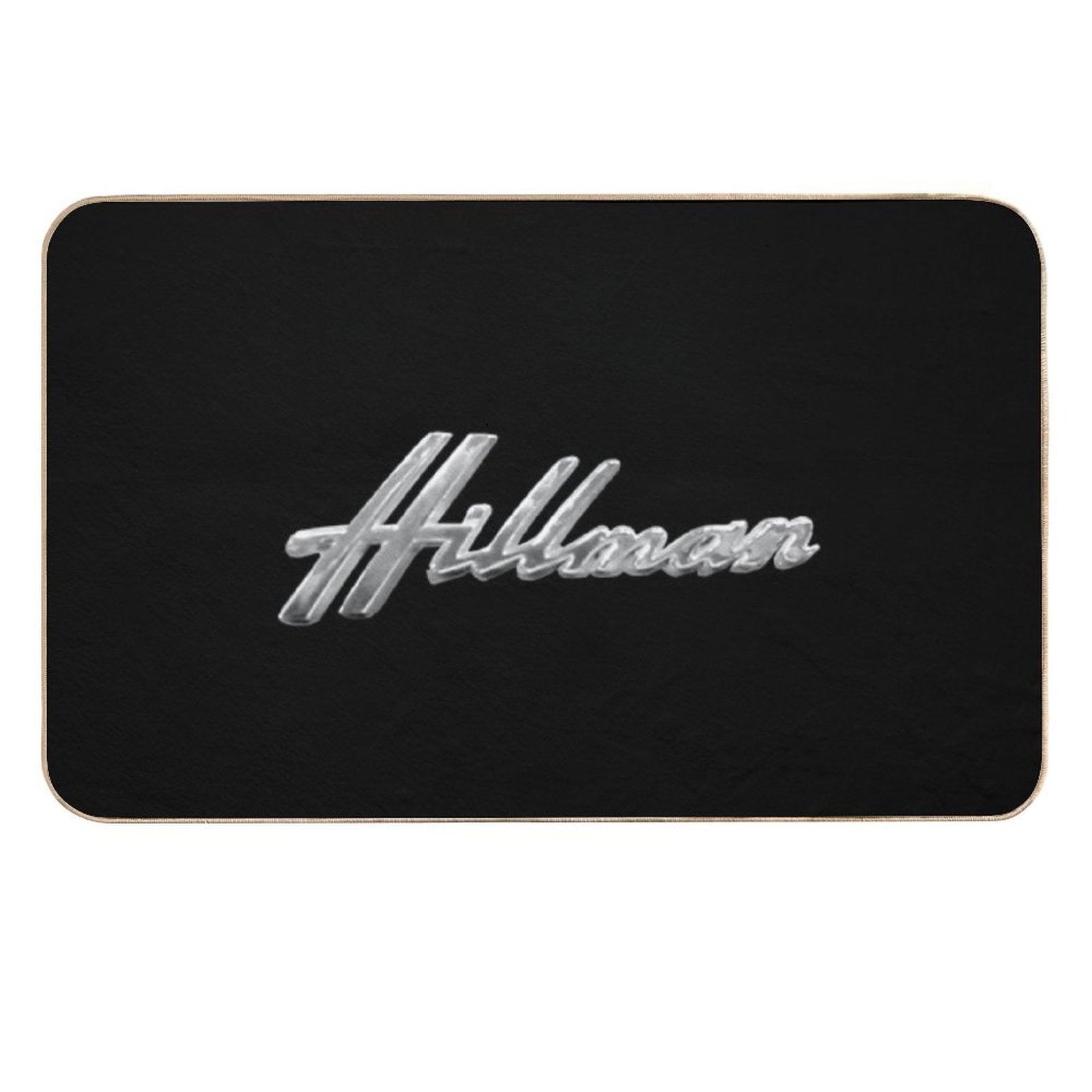 Hillman 1970s Classic Car Logo  Rapid-Drying Bath Mat