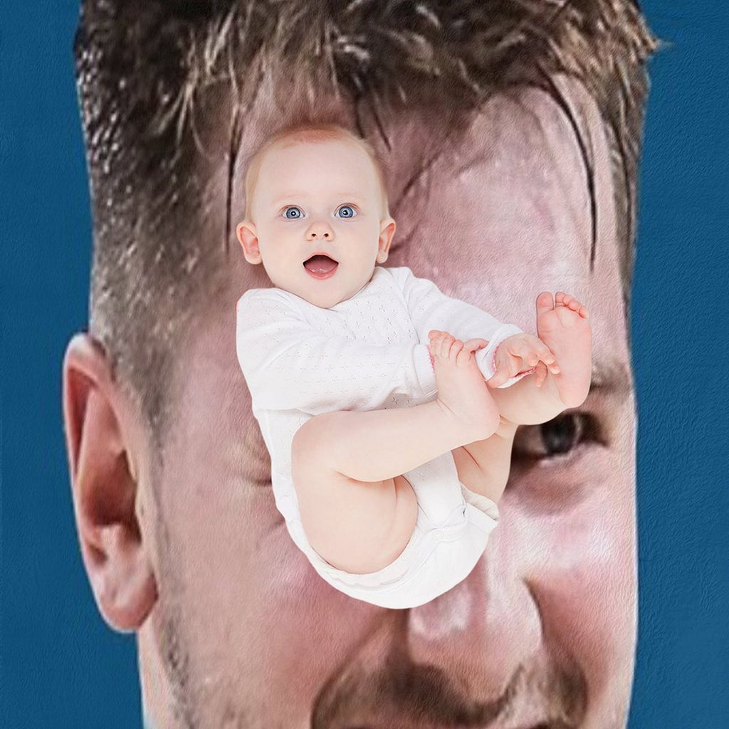 Luka Doncic Basketball Funny Face Shrink-resistant Throw Blanket