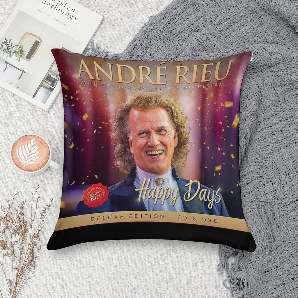 Happy Days Soft Reinforced Edging Throw Pillow