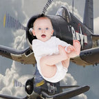 F4U Corsair Plush Throw Blanket