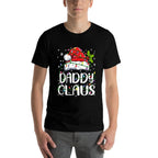 Daddy Claus Christmas Lights Pajama Family Matching  Moisture-wicking T-Shirt