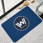 Westworld Logo  Anti-Trip Bath Mat