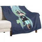 Gacha Life Series - Chloe The Tomboy Shrink-resistant Throw Blanket