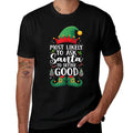 Most Likely To Define Good Matching Christmas Elf  Fade-proof Color T-Shirt