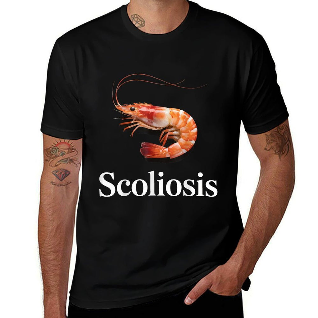 Scoliosis Shrimp  Odor-resistant T-Shirt