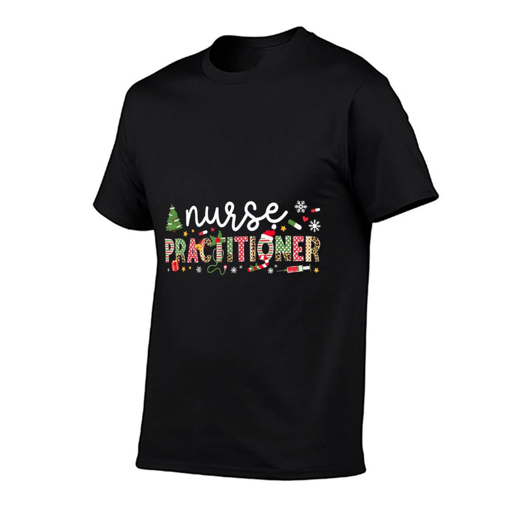 Nurse Practitioner Christmas Nurse Practitioner Xmas Party  Affordable Price T-Shirt