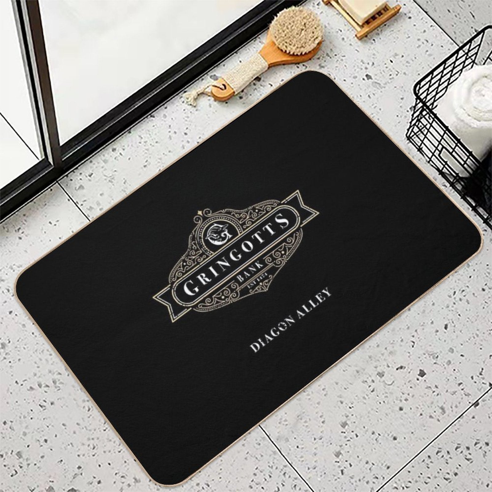 Gringotts Bank  Absorbent Bath Mat