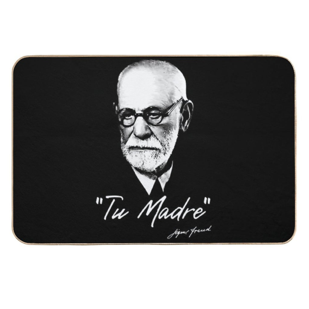 Sigmund Freud  Slip-Resistant Bath Mat