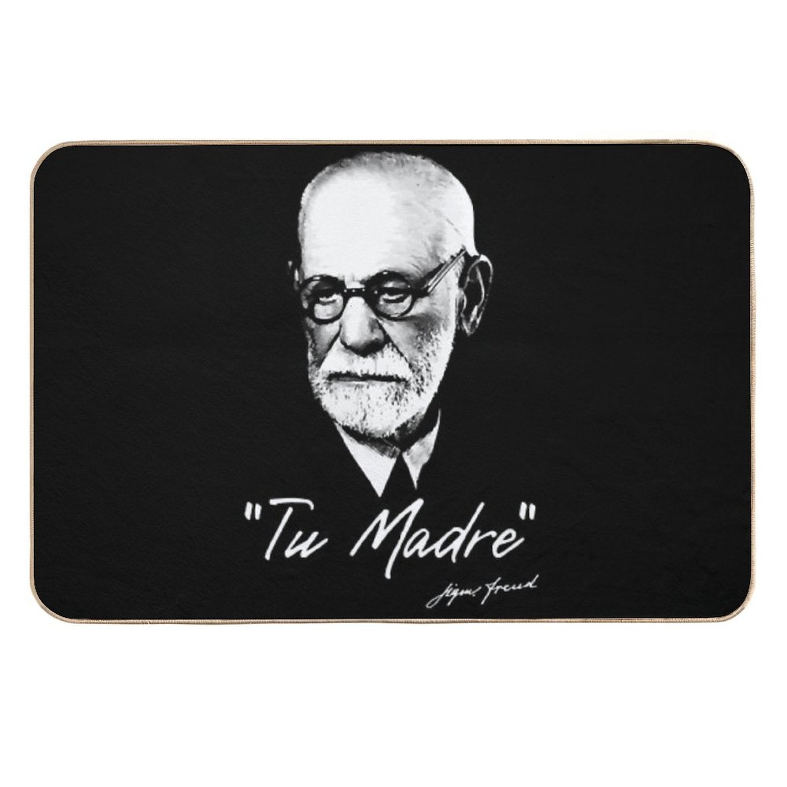 Sigmund Freud  Slip-Resistant Bath Mat