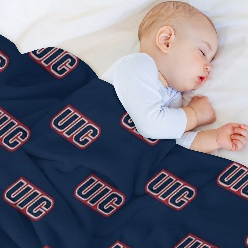 The Flames Wordmark Icon Durable Throw Blanket