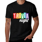 Trivia Night Host Game Night Squad Trivia Team Women Men  Slim-fit Cut T-Shirt