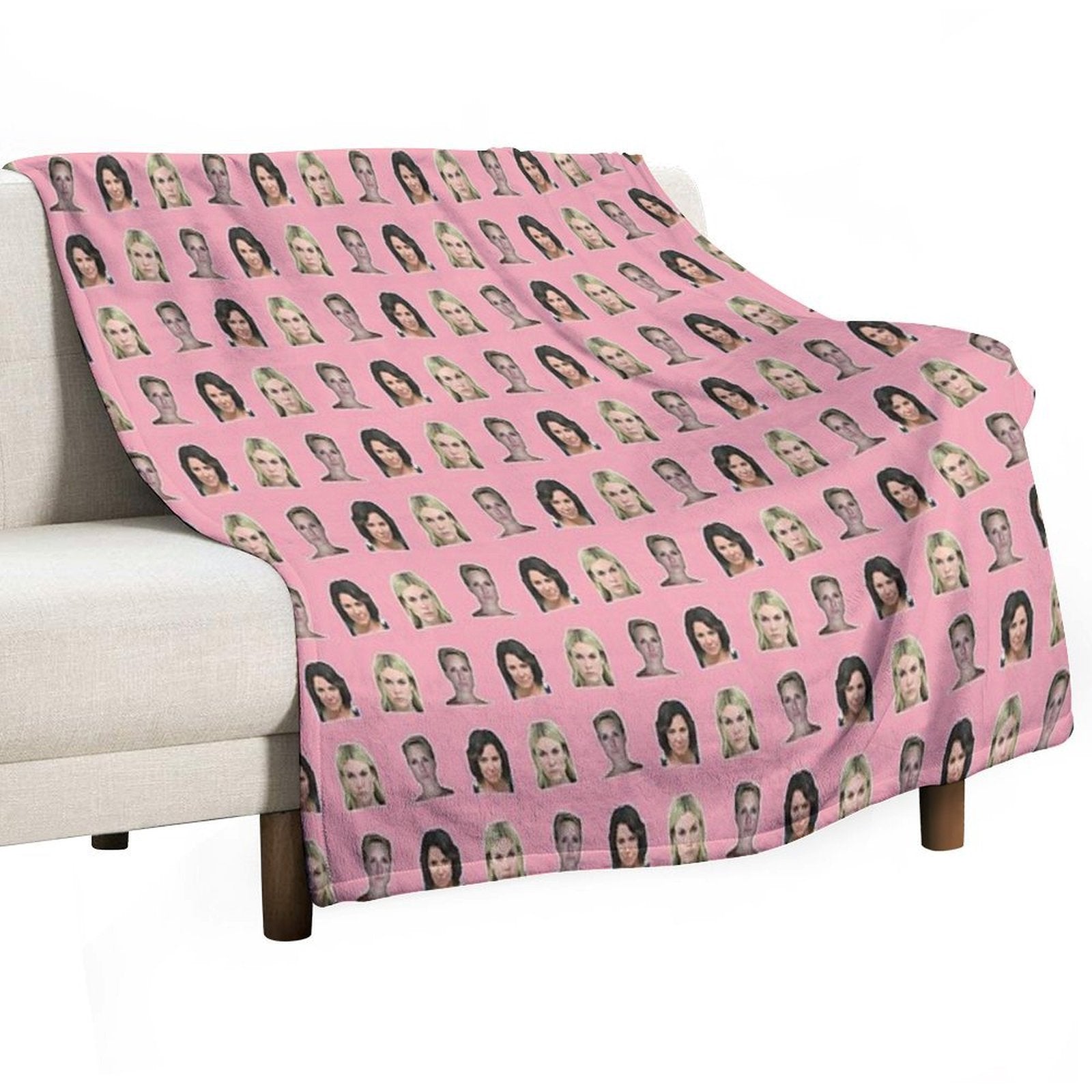 The Mugshot Housewives of New York City - For Fans of RHONY And Bravo TV All-season Throw Blanket