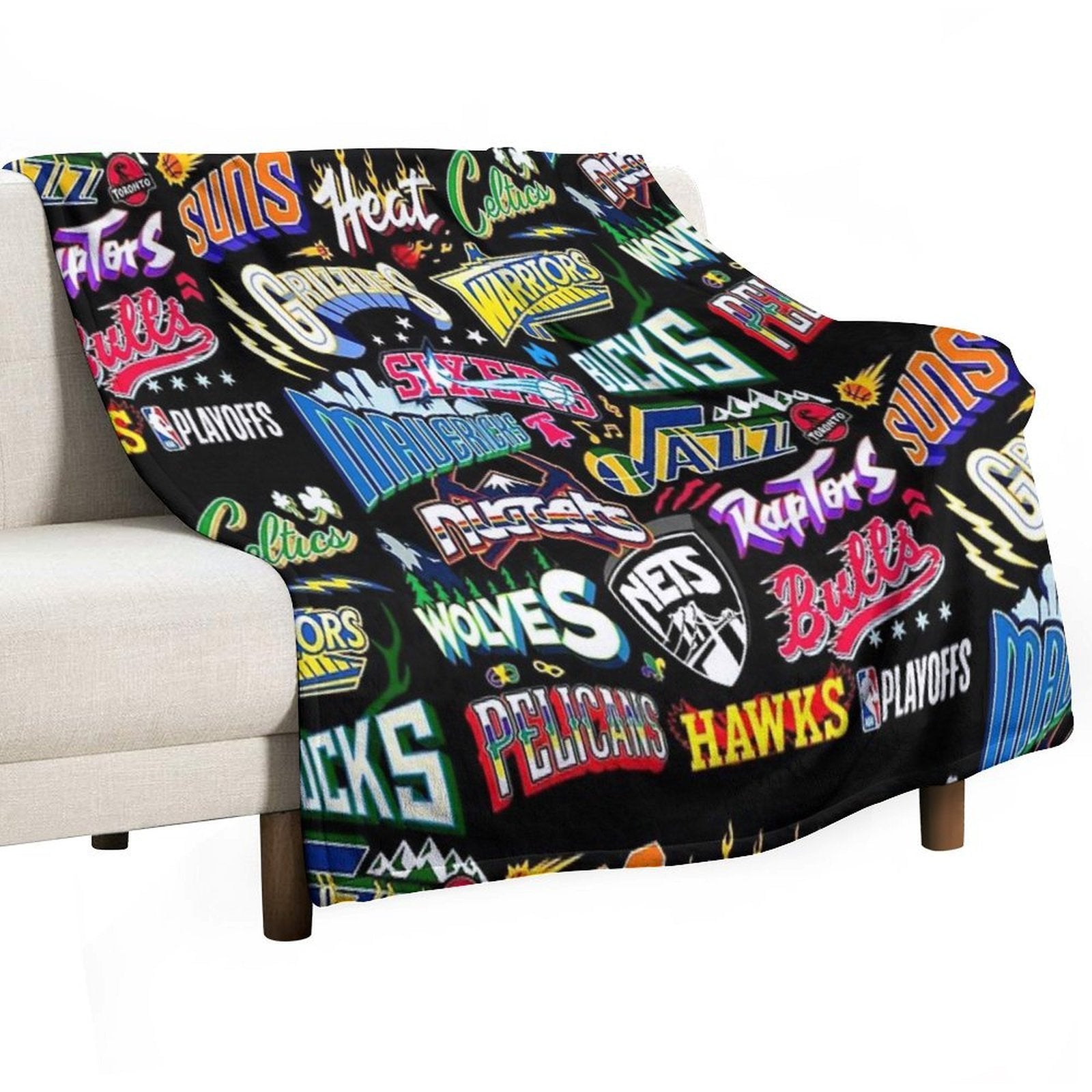 NBA All-season Throw Blanket