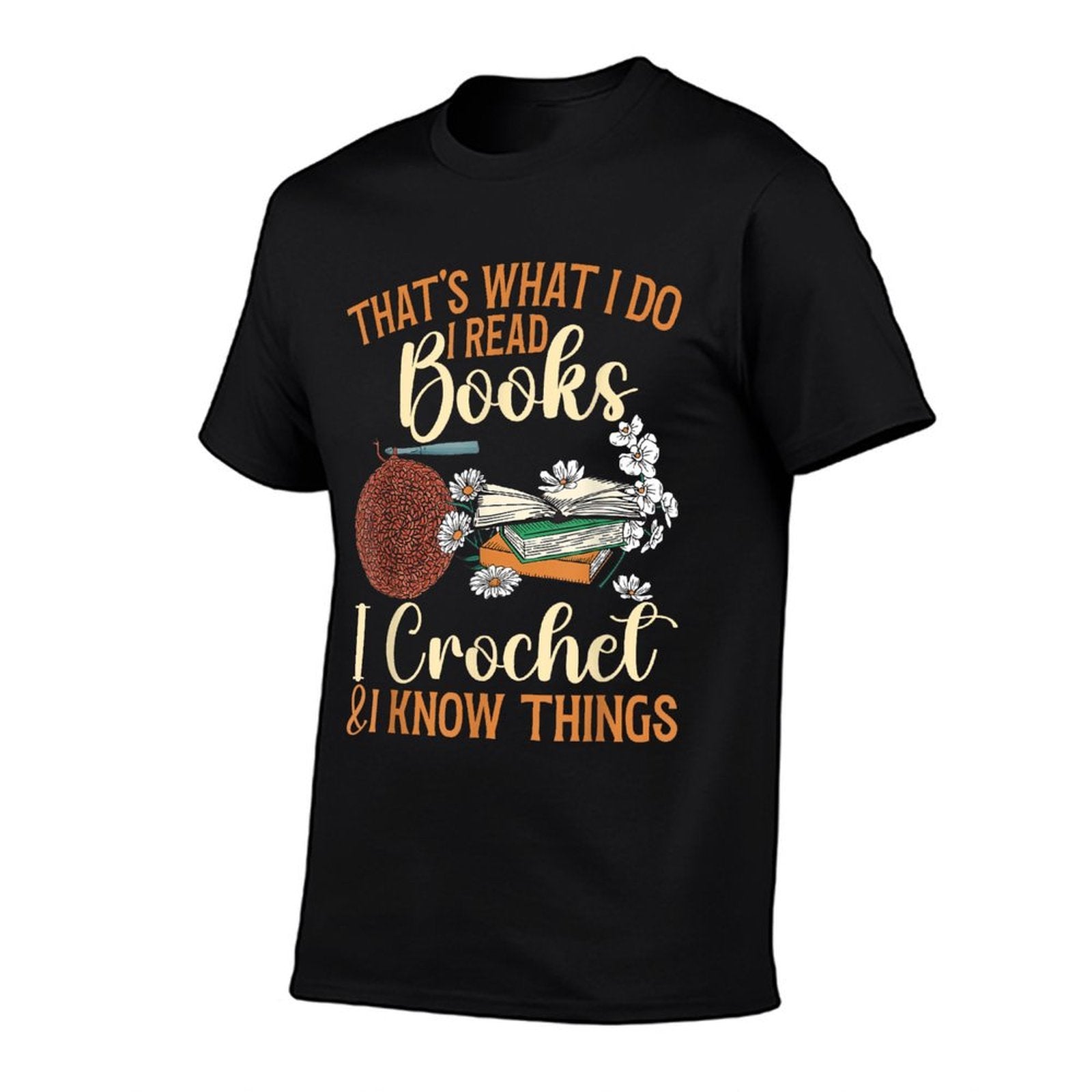 Crocheting Reading Books Crocheter Crochet  Classic T-Shirt