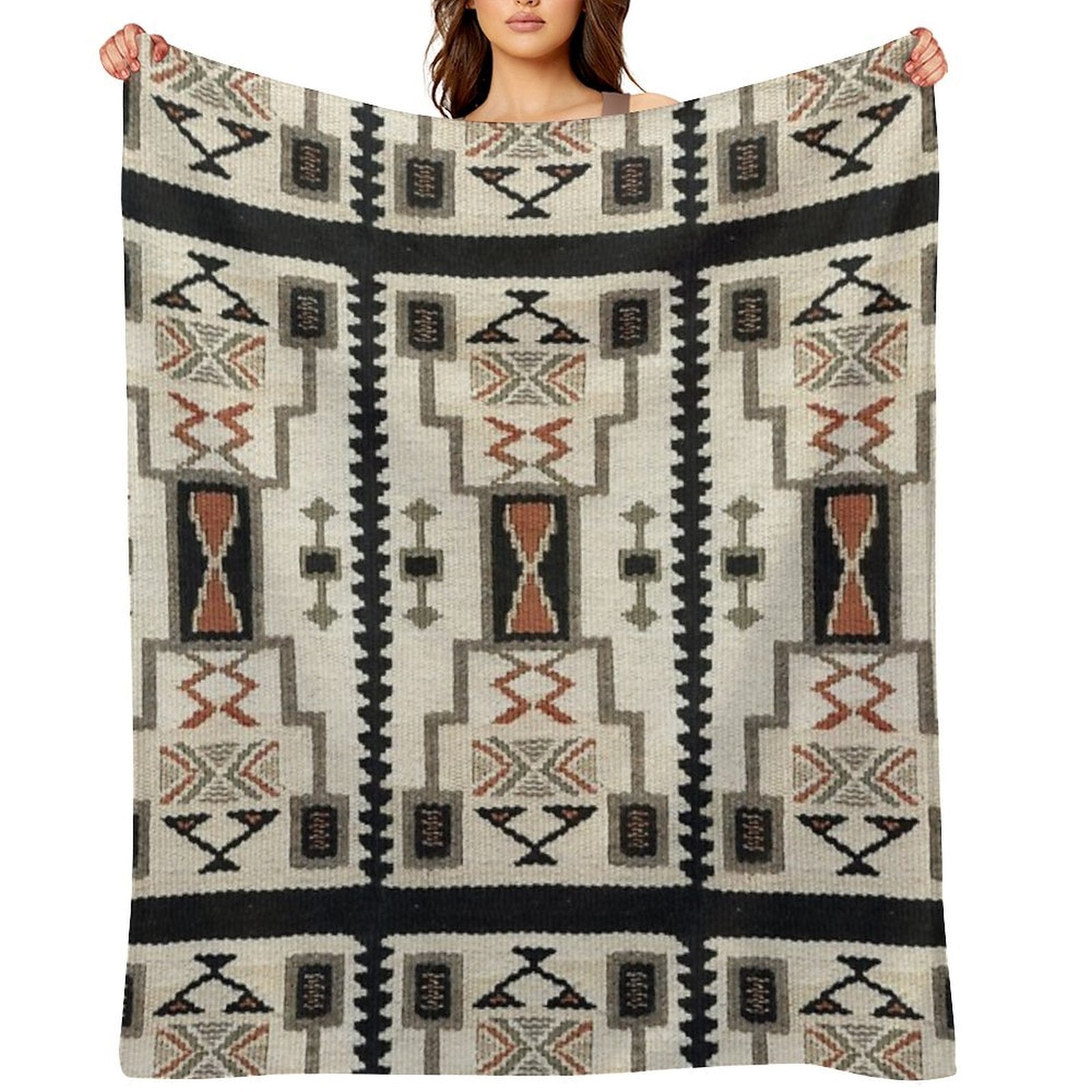 Storm Pattern Versatility Throw Blanket