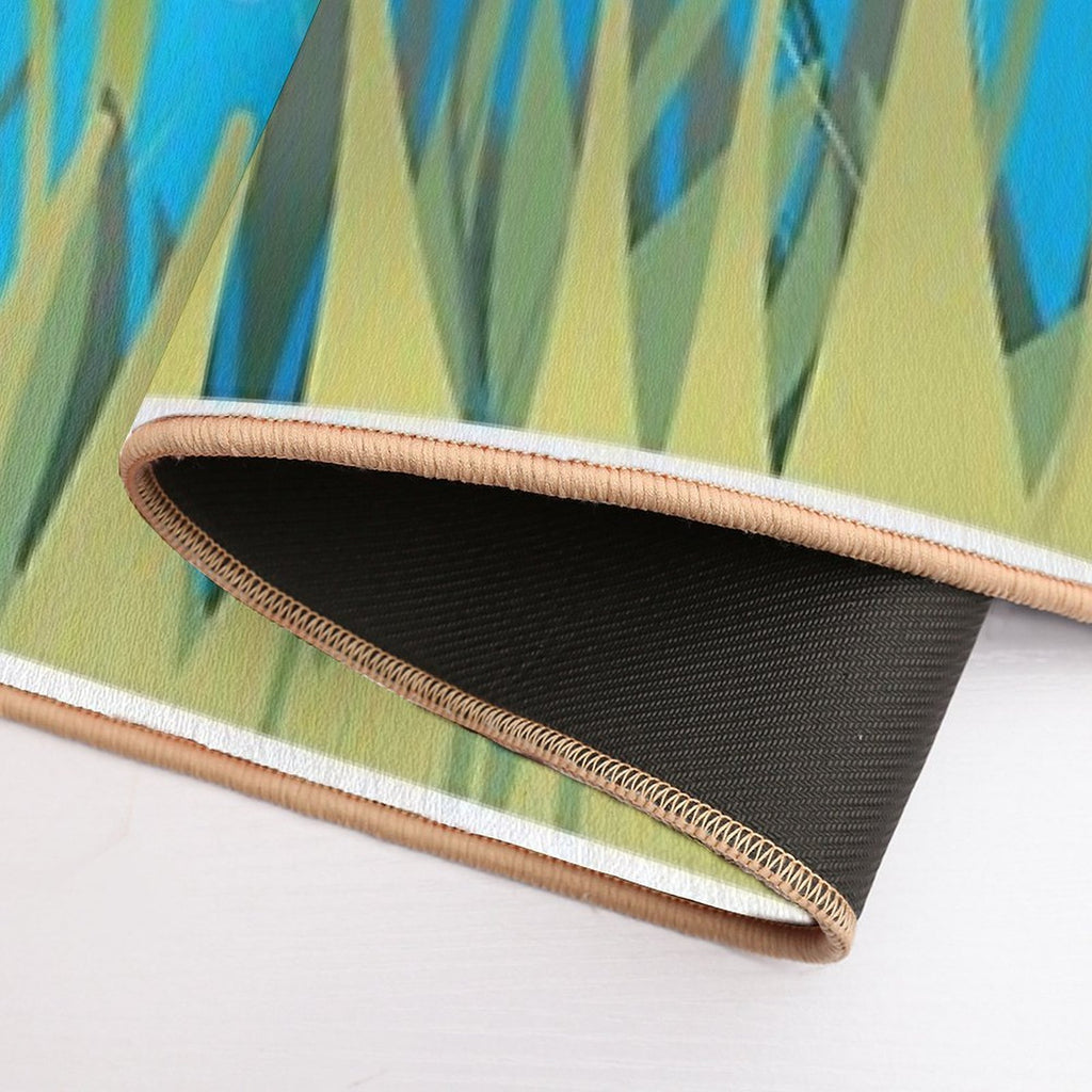 Garden Flowers  Toxin-Free Bath Mat